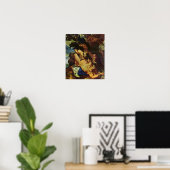 Poster Peter Paul Rubens - Prométhée enchaînée (Bureau à domicile)
