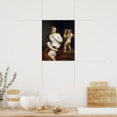 Poster Peter Paul Rubens Venus et Cupidon (Cuisine)