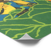 Poster Peter Peter Citrouille Mangeur, rime de la pépiniè (Coin)