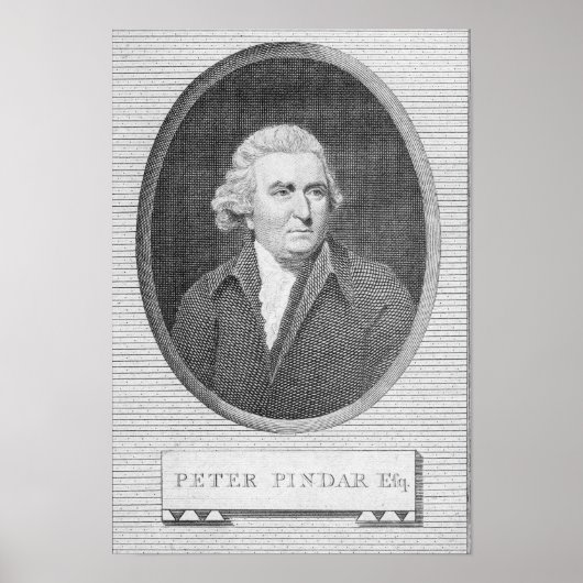 Poster Peter Pindar Esq (Devant)