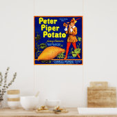 Poster Peter Piper Potato (Cuisine)