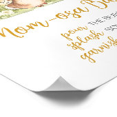 Poster Peter Rabbit Baby shower Maman Osa Bar (Coin)
