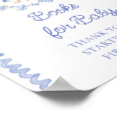 Poster Peter Rabbit Boy Baby shower Livres pour bébé (Coin)