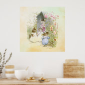 Poster Peter Rabbit (chats) (Cuisine)