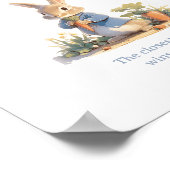 Poster Peter Rabbit Combien de bonbons Baby shower Jeu (Coin)