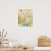 Poster Peter Rabbit - Fille | Accueil pour le premier ann (Cuisine)