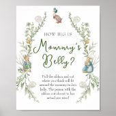 Poster Peter Rabbit Fleur sauvage Grosse maman ventre (Devant)