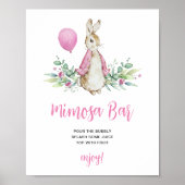 Poster Peter Rabbit Mimosa Bar (Devant)