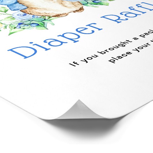 Poster Peter Rabbit Rupture de couche (Coin)