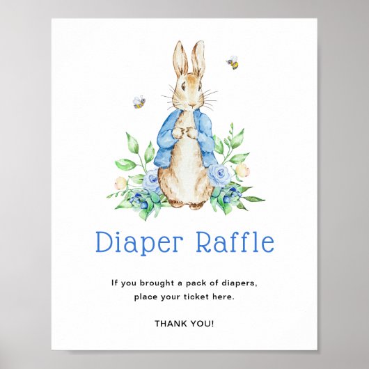 Poster Peter Rabbit Rupture de couche (Devant)