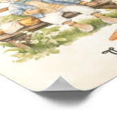 Poster Peter The Rabbit - Cartes De Baby shower Et Cadeau (Coin)