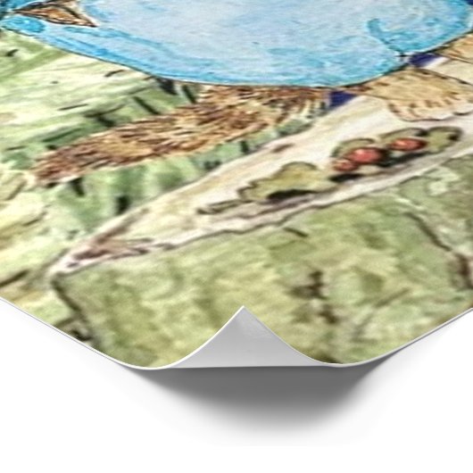 Poster Peter the Rabbit Forêt Amis Douche Bienvenue (Coin)