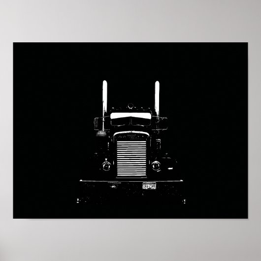 Poster Peterbilt Needle Édition du noeud #2 (Devant)