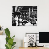 Poster Pete's Bar : 1950 (Bureau à domicile)