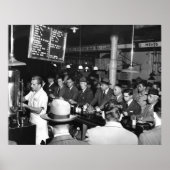 Poster Pete's Bar : 1950 (Devant)