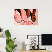 Poster Peticure - Journée Spa de pédicure (Bureau à domicile)