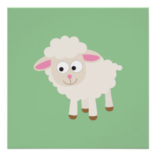 Poster Petit agneau