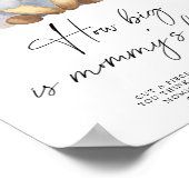 Poster Petit agneau - quelle taille est le jeu du ventre (Coin)