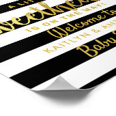 Poster Petit amour Baby shower de la Saint Valentin (Coin)