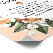 Poster Petit Baby shower Cutie ne pas dire Baby Game Sign (Coin)