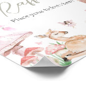 Poster Petit Baby shower de fée Whimsical Raffle de couch (Coin)