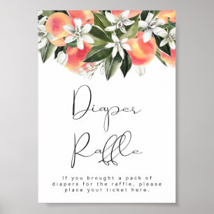 Poster Petit Baby shower de pêche de SAVANNAH Raffin de c