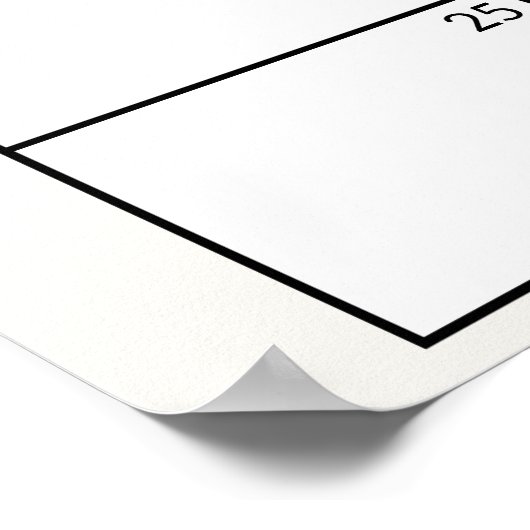 Poster Petit Baby shower de pépinière de ferme Guides Dat (Coin)