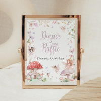 Petit Baby shower Fairy Whimsical Déchets Raffin