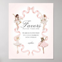 Petit Ballerina Favore Symbole d'Anniversaire