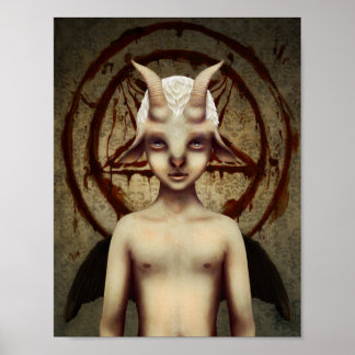 POSTER PETIT BAPHOMET