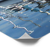 Poster Petit bateau rouge (Coin)