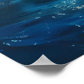 Poster Petit bateau sur l'océan (Coin)
