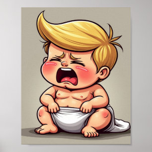 Poster Petit bébé Donald