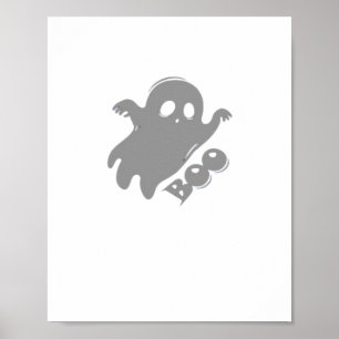 Poster Petit Boo esthétique simple