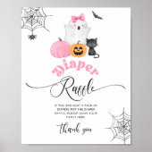 Poster Petit Boo Halloween Diaper tombole (Devant)
