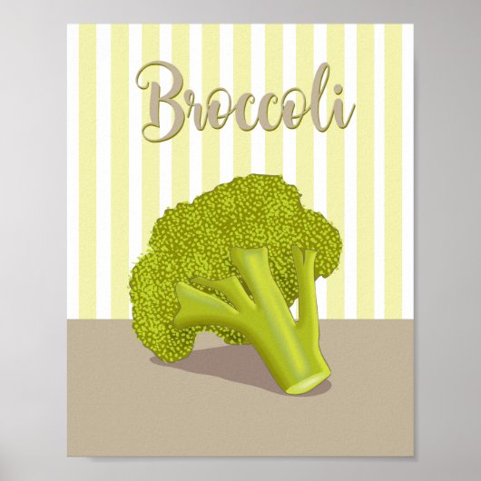 Poster Petit brocoli (Devant)