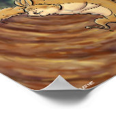 Poster Petit Bunny Fufu (Coin)