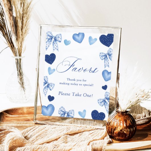 Poster Petit Cadeau de Saint-Valentin pour Bébé