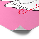 Poster Petit canard blanc debout Thunder_Cove (Coin)