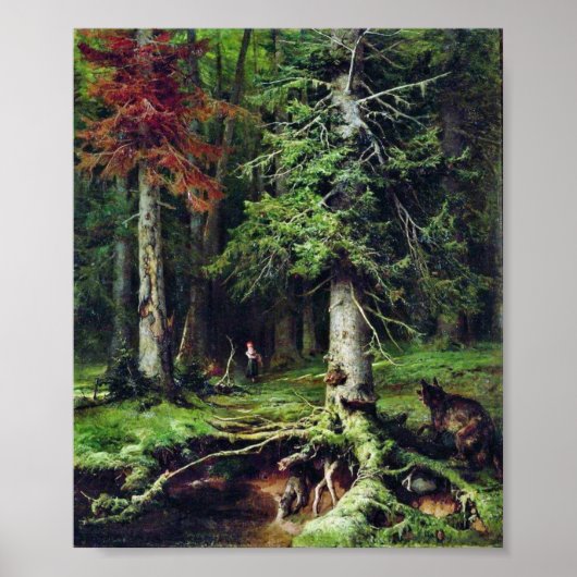 Poster Petit Chaperon rouge (Devant)