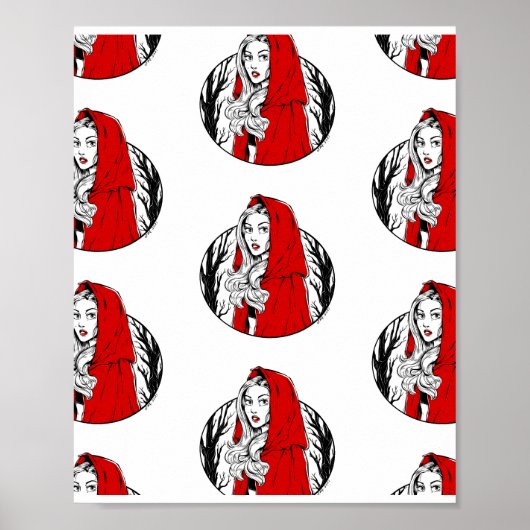 Poster Petit Chaperon Rouge (Devant)