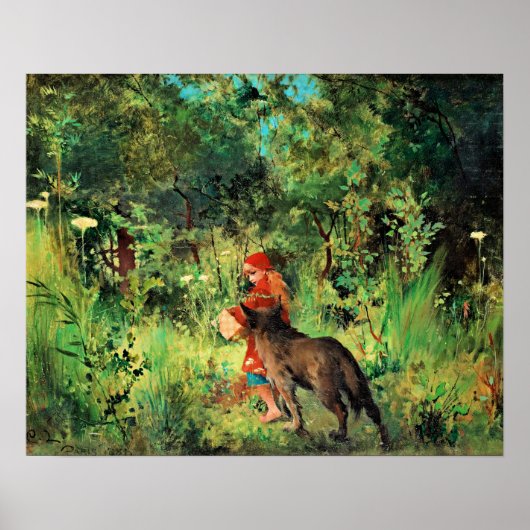 Poster Petit Chaperon Rouge (Devant)