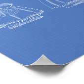 Poster Petit chaperon rouge 1943 Plan directeur de l'art (Coin)