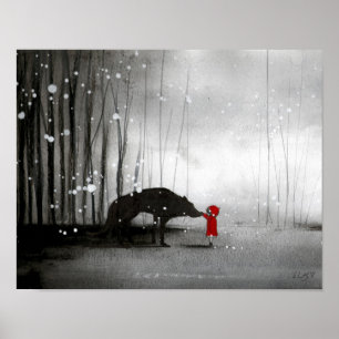 Poster Petit Chaperon Rouge ~ Le Premier Toucher