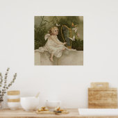 Poster Petit Cherub souriant (Cuisine)