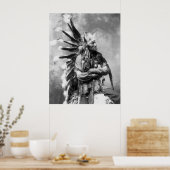 Poster Petit Cheval, Sioux d'Oglala, années 1890 (Cuisine)