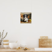 Poster Petit Chien Chien Chien Mignonne Mini Aussie Chien (Cuisine)