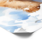 Poster Petit chiot (Coin)