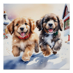 Poster Petit chiot