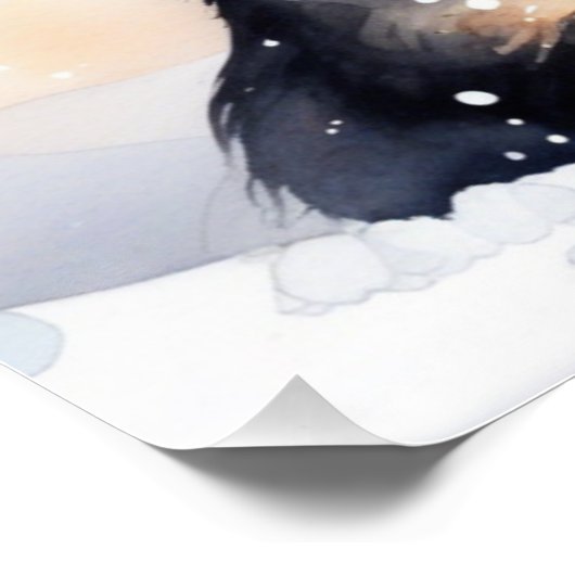 Poster Petit chiot (Coin)